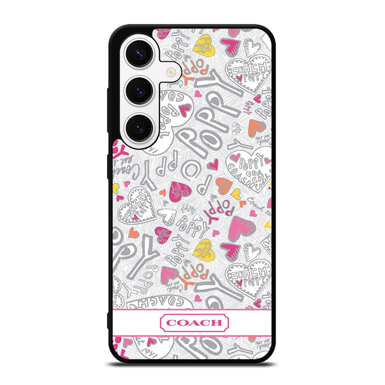 COACH POPPY COLOR Samsung Galaxy S24 Case Cover
