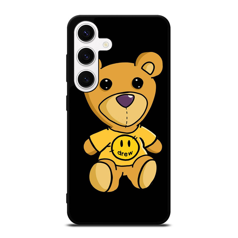 DREW SMILEY FACE TEDY BEAR Samsung Galaxy S24 Case Cover