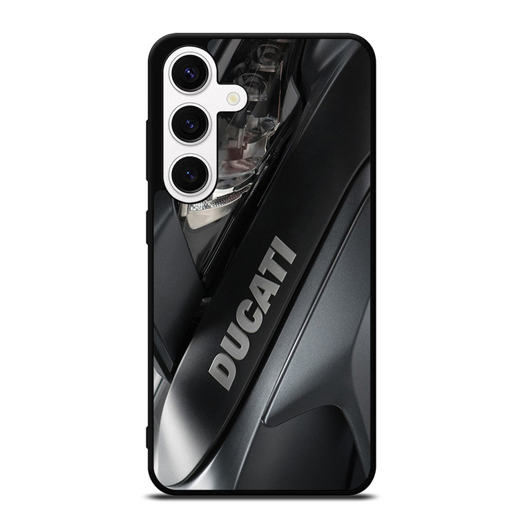 DUCATI BLACK LOGO EMBLEM Samsung Galaxy S24 Case Cover