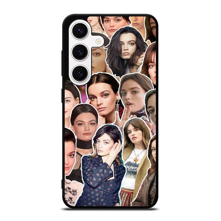 EMMA MACKEY FACE COLLAGE Samsung Galaxy S24 Case Cover