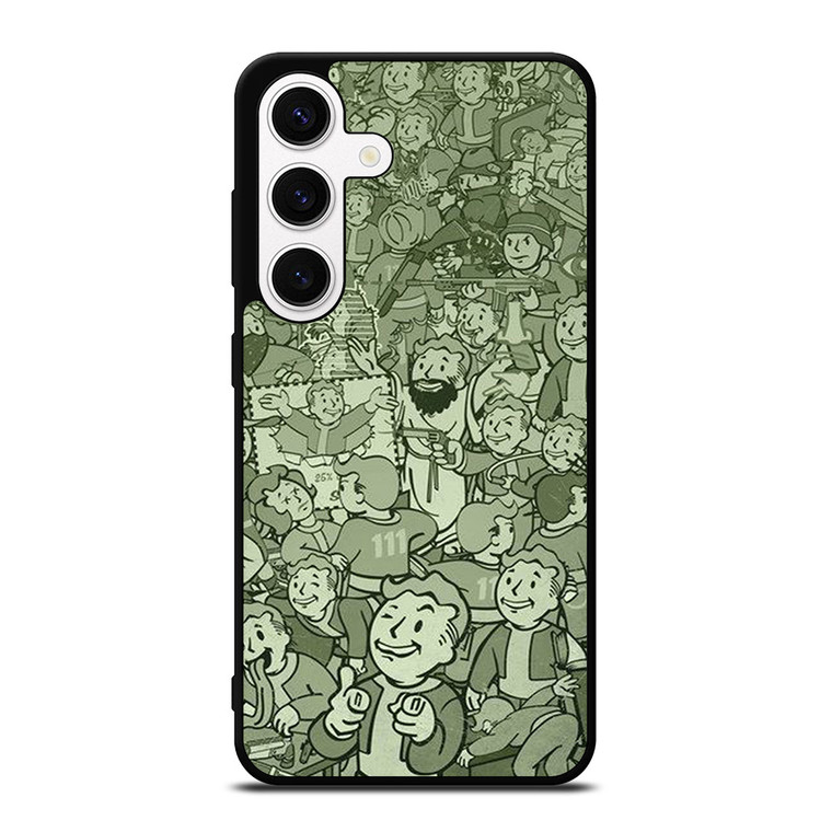 FALLOUT VAULT BOY ALL CHARACTER  Samsung Galaxy S24 Case Cover