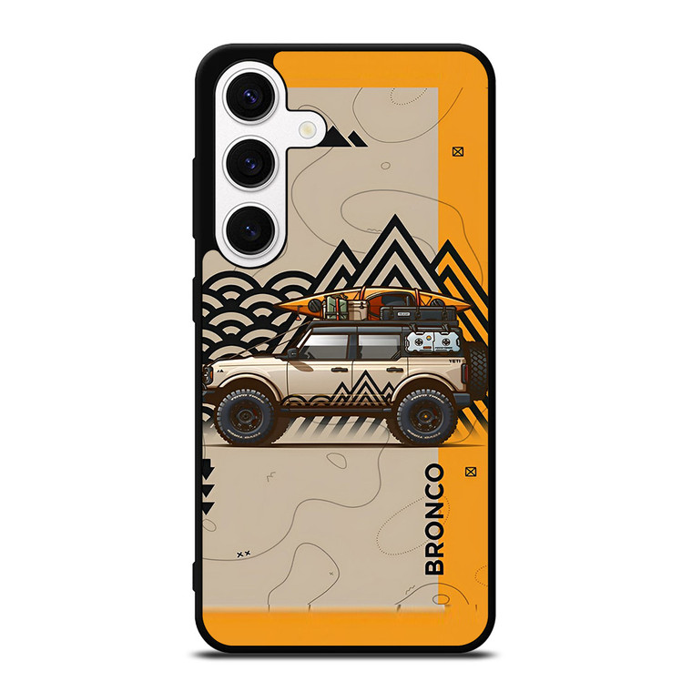 FORD BRONCO ADVENTURES CAR Samsung Galaxy S24 Case Cover