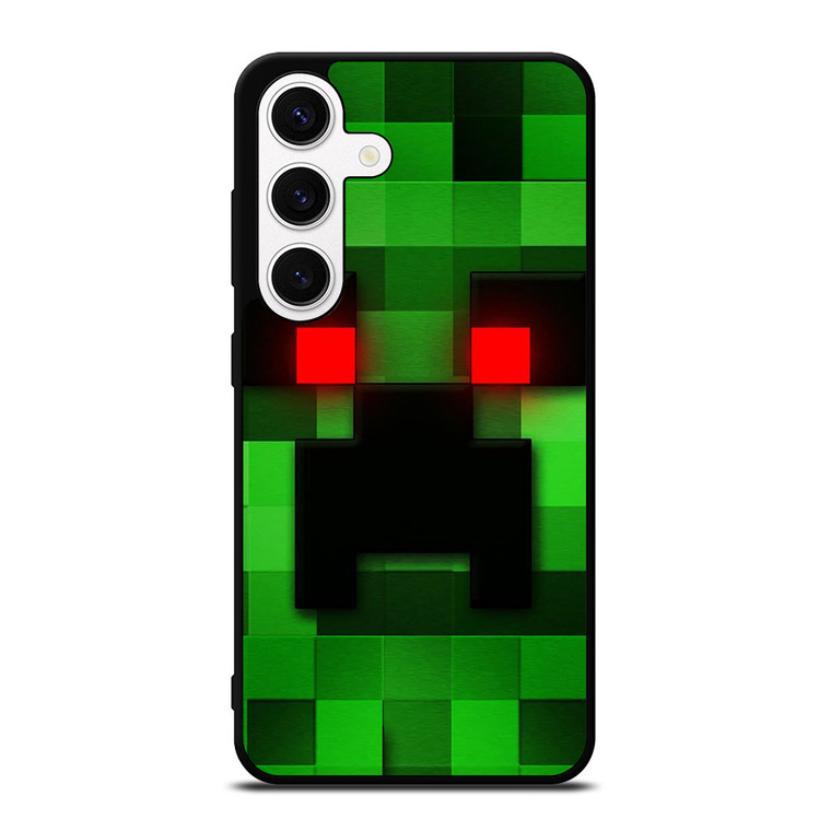 GAME MINECRAFT CREEPER Samsung Galaxy S24 Case Cover