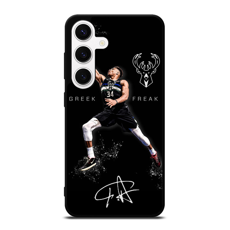 GIANNIS ANTETOKOUNMPO MILWAUKEE BUCKS Samsung Galaxy S24 Case Cover