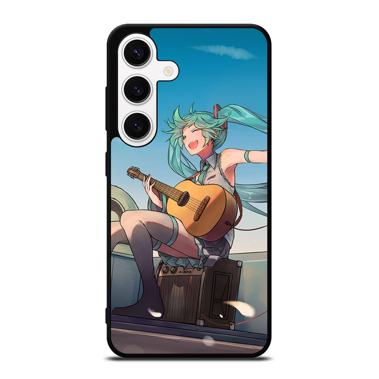 HATSUNE MIKU AND GUITAR Samsung Galaxy S24 Case Cover