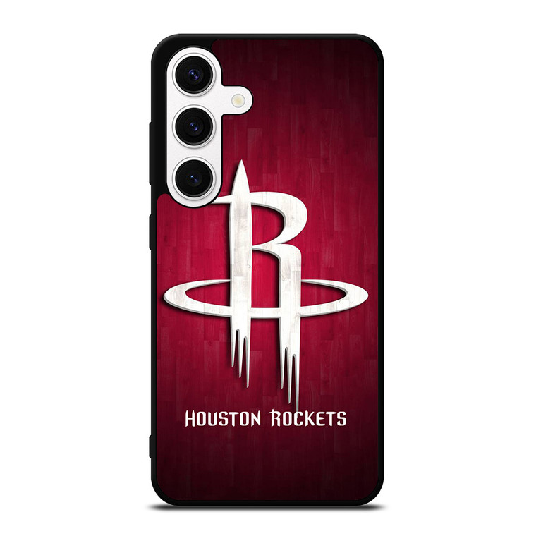 HOUSTON ROCKETS WOODEN LOGO 2 Samsung Galaxy S24 Case Cover