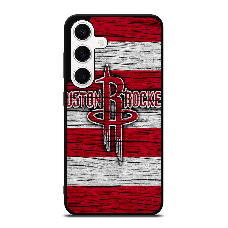 HOUSTON ROCKETS WOODEN LOGO Samsung Galaxy S24 Case Cover
