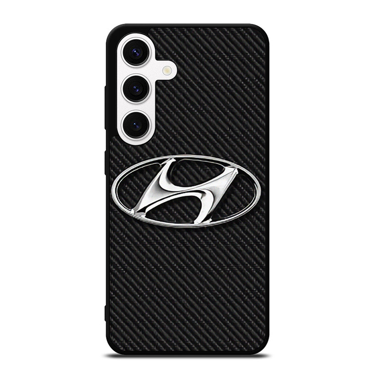 HYUNDAI MOTORS CARBON LOGO Samsung Galaxy S24 Case Cover