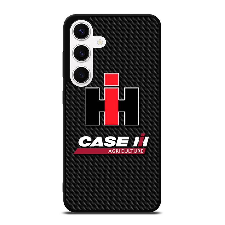 INTERNATIONAL HARVESTER IH FARMALL CARBON LOGO Samsung Galaxy S24 Case Cover