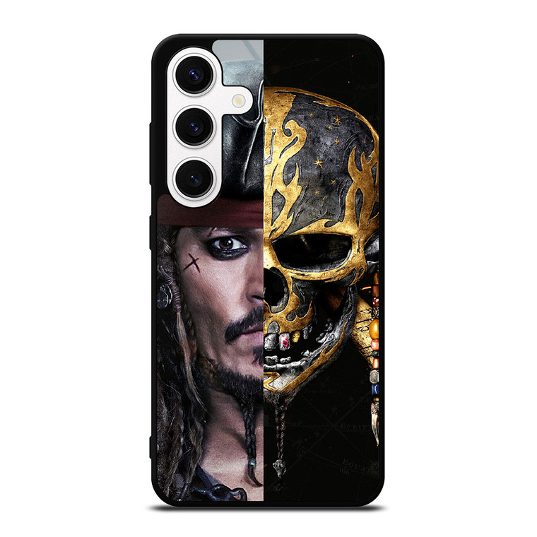 JACK SPARROW PIRATES OF THE CARIBBEAN SKULL Samsung Galaxy S24 Case Cover
