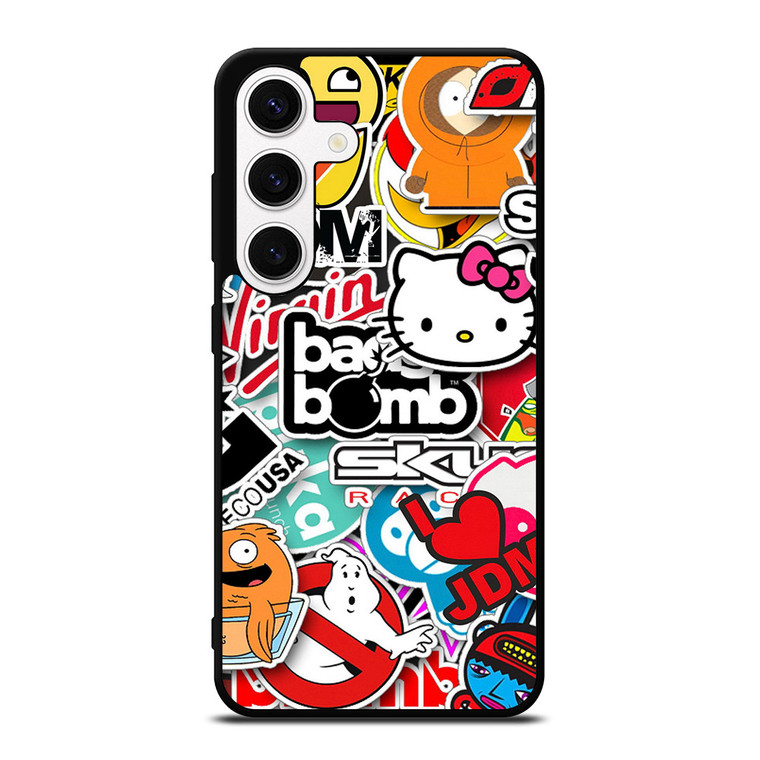 JDM STICKER BOMB  Samsung Galaxy S24 Case Cover