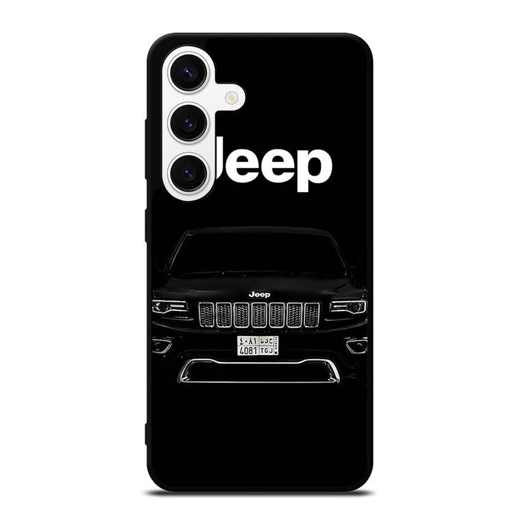JEEP BLACK CAR Samsung Galaxy S24 Case Cover
