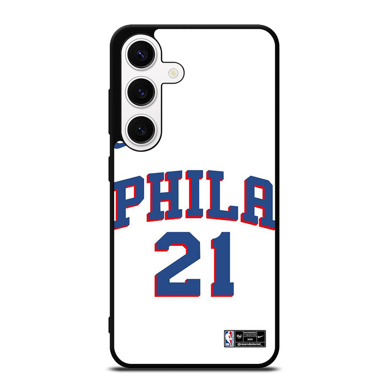JOEL EMBIID PHILADELPHIA SIXERS KIT Samsung Galaxy S24 Case Cover