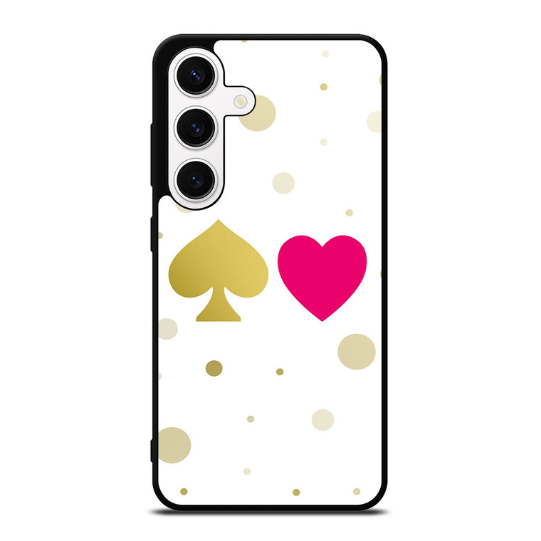 KATE SPADE AND HEART NEW YORK LOGO Samsung Galaxy S24 Case Cover