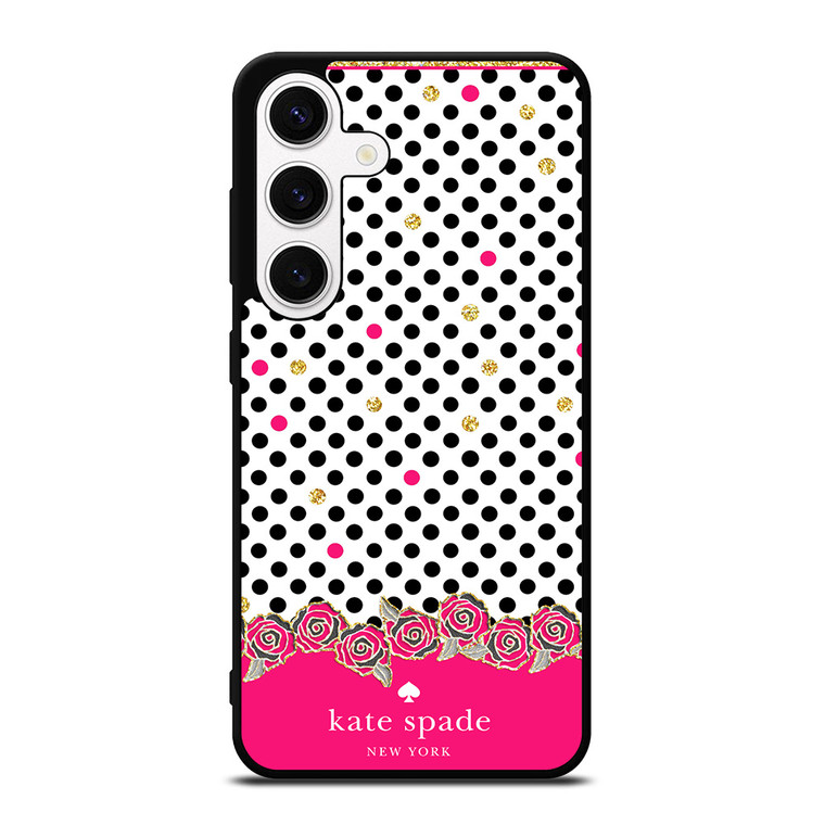 KATE SPADE FLOWER POLKADOT Samsung Galaxy S24 Case Cover