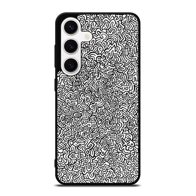 KEITH HARING ABSTRACT Samsung Galaxy S24 Case Cover KEITH HARING ABSTRACT Samsung Galaxy S24 Case Cover