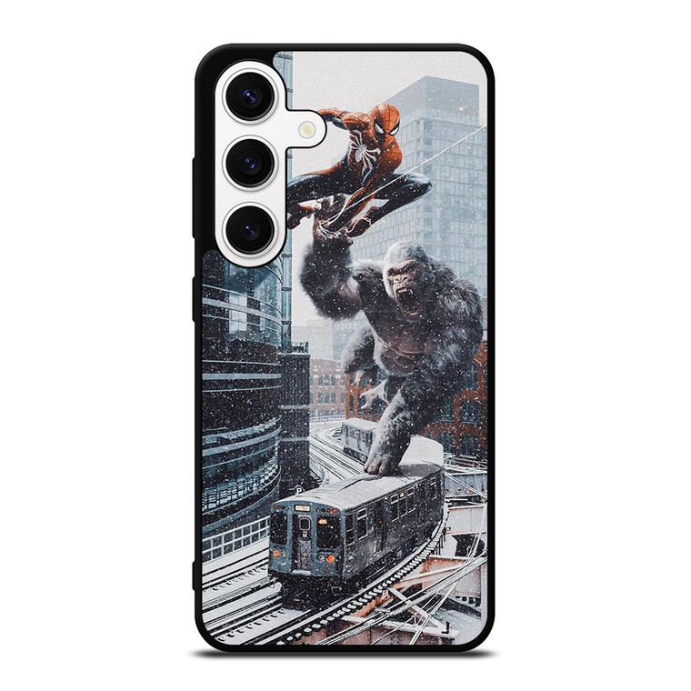 KINGKONG VS SPIDER Samsung Galaxy S24 Case Cover