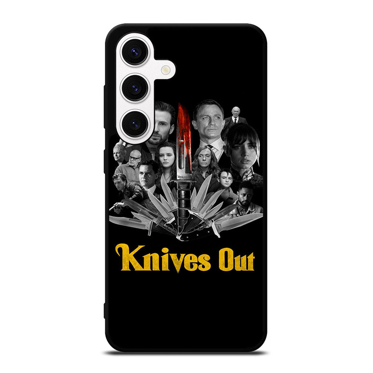KNIVES OUT MOVIES ALL CAST Samsung Galaxy S24 Case Cover KNIVES OUT MOVIES ALL CAST Samsung Galaxy S24 Case Cover