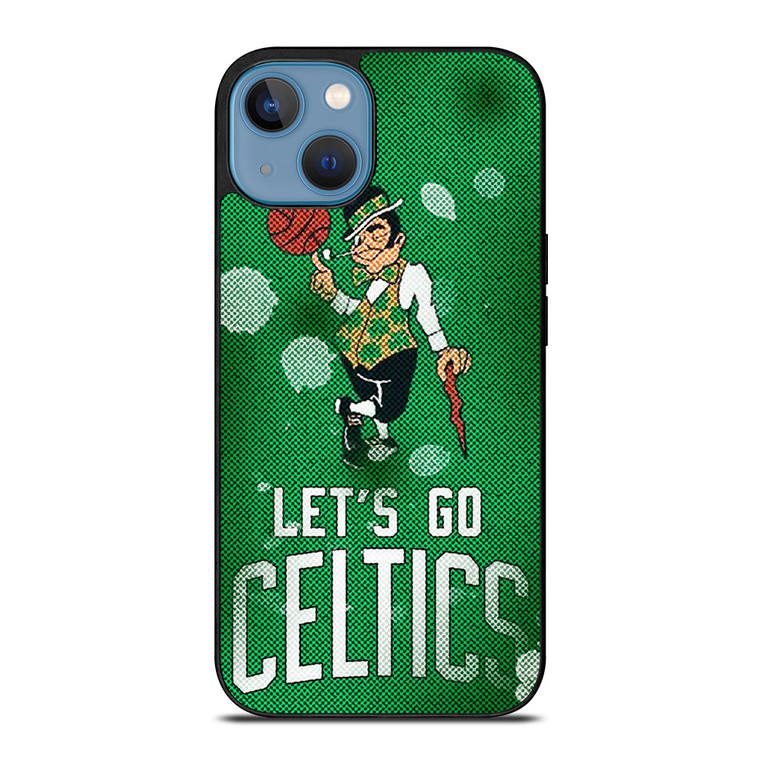 BOSTON CELTIC NBA BASKETBALL FANS 2 iPhone 13 Case Cover