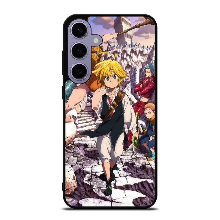 7 DEADLY SINS MELIODAS AND FRIEND Samsung Galaxy S24 Plus Case Cover
