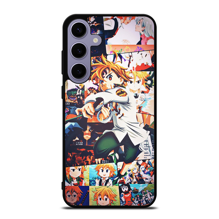 7 DEADLY SINS MELIODAS COLLAGE Samsung Galaxy S24 Plus Case Cover