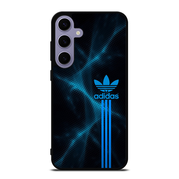 ADIDAS LOGO ABSTRACT BLUE LIGHT Samsung Galaxy S24 Plus Case Cover ADIDAS LOGO ABSTRACT BLUE LIGHT Samsung Galaxy S24 Plus Case Cover