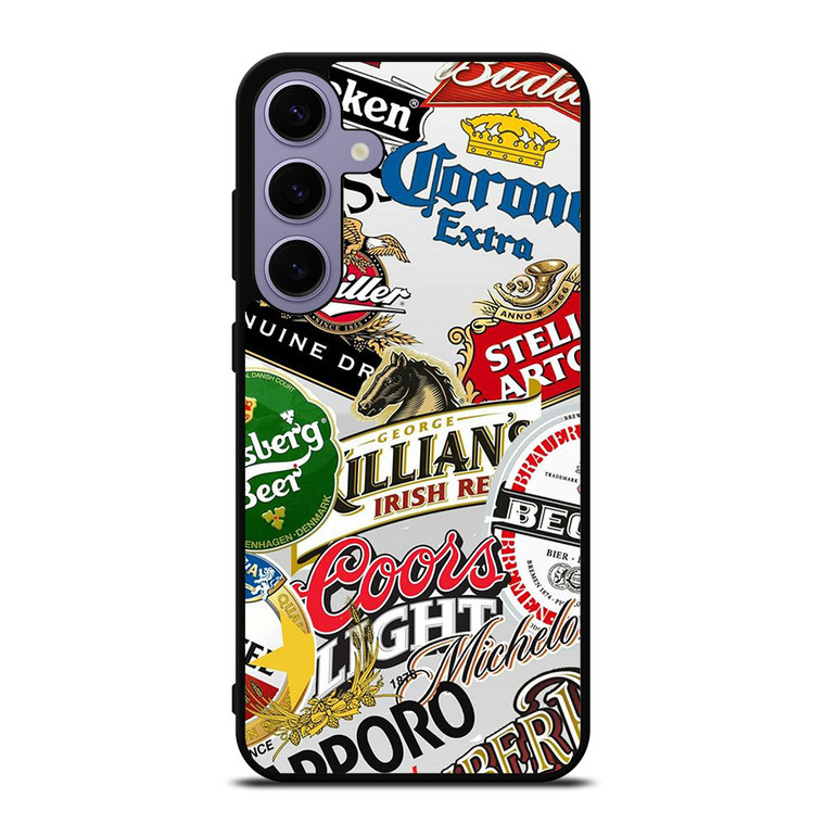 ALL BEER BRAND LOGO Samsung Galaxy S24 Plus Case Cover