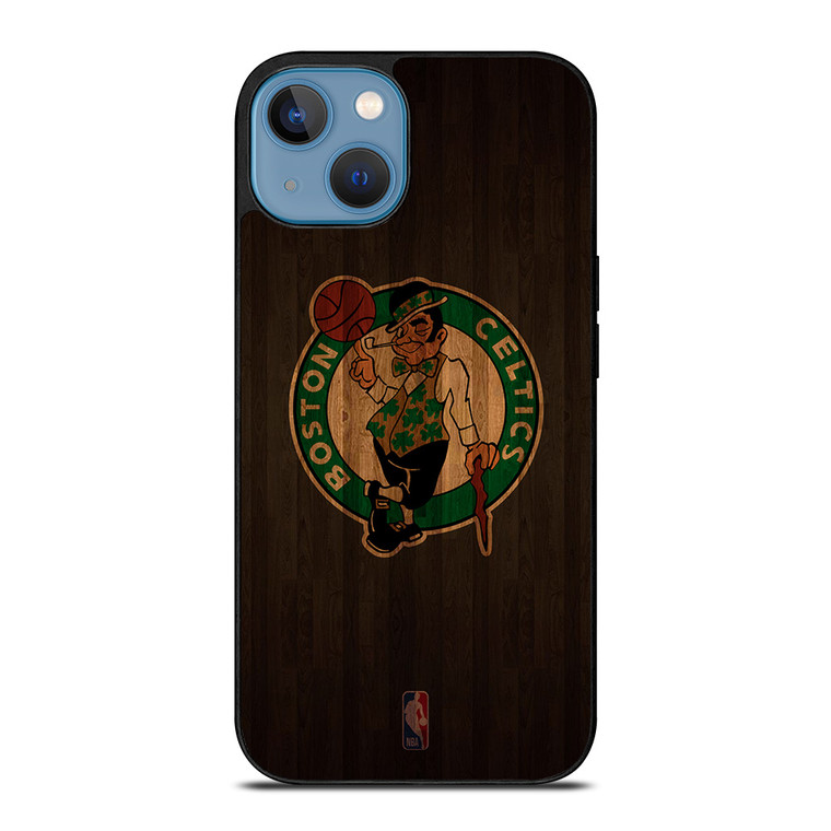 BOSTON CELTICS BASKETBALL COURT NBA iPhone 13 Case Cover
