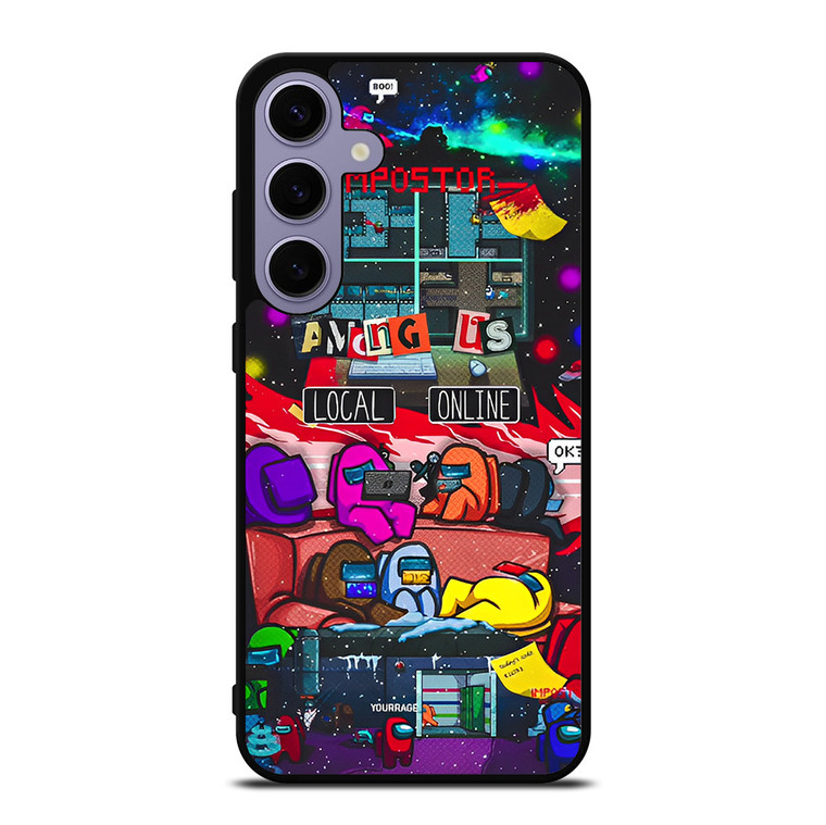 AMONG US LOCAL ONLINE Samsung Galaxy S24 Plus Case Cover