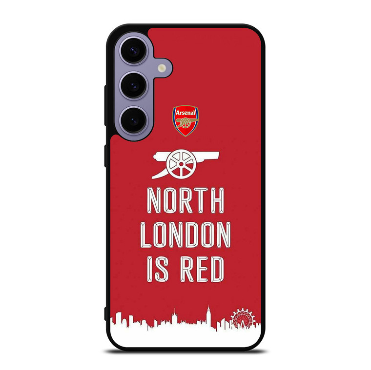 ARSENAL NORTH LONDON IS RED 2 Samsung Galaxy S24 Plus Case Cover