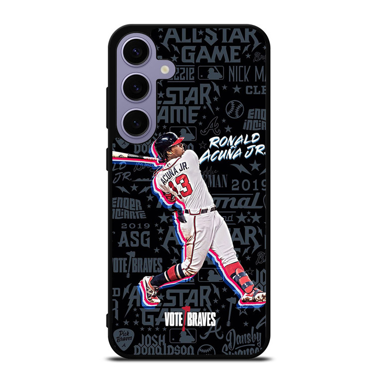ATLANTA BRAVES ACUNA SHOOT WALL Samsung Galaxy S24 Plus Case Cover ATLANTA BRAVES ACUNA SHOOT WALL Samsung Galaxy S24 Plus Case Cover