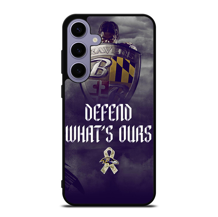 BALTIMORE RAVENS DEFEND WHATS OURS Samsung Galaxy S24 Plus Case Cover BALTIMORE RAVENS DEFEND WHATS OURS Samsung Galaxy S24 Plus Case Cover