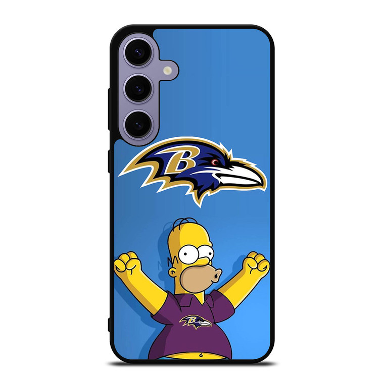 BALTIMORE RAVENS THE SIMPSON Samsung Galaxy S24 Plus Case Cover