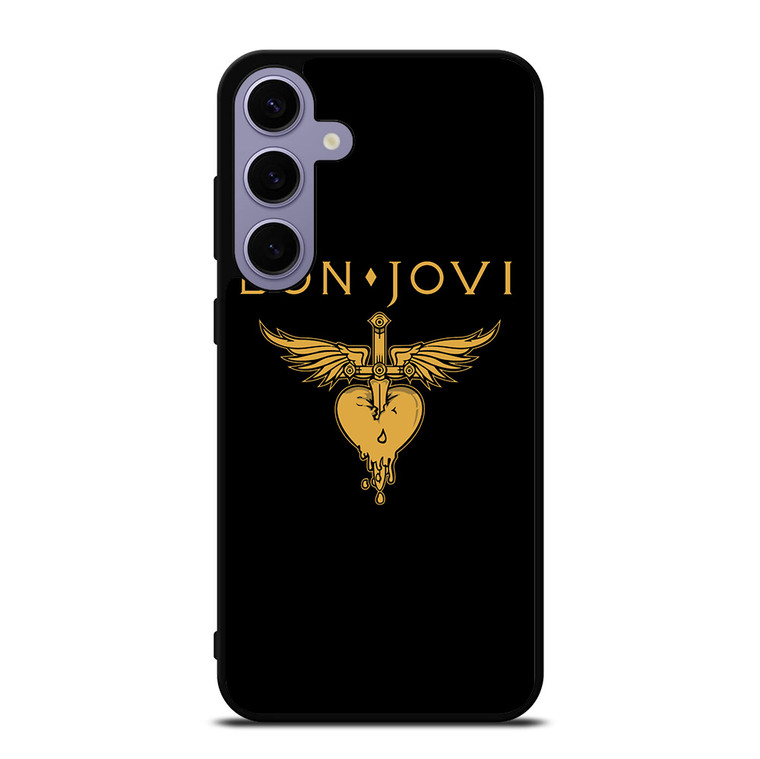 BON JOVI BAND LOGO GOLD Samsung Galaxy S24 Plus Case Cover