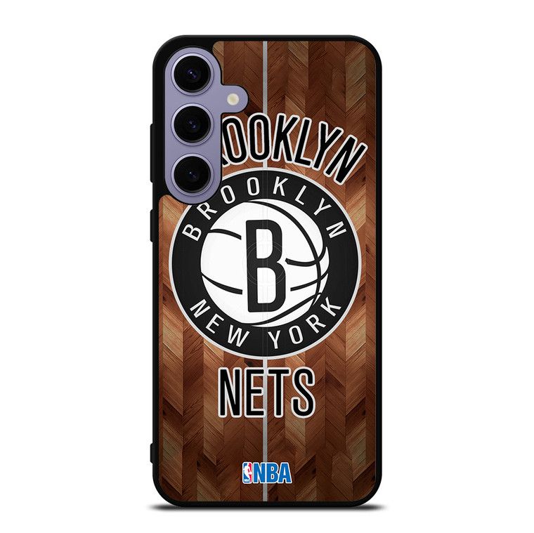 BROOKLYN NETS WOODEN LOGO Samsung Galaxy S24 Plus Case Cover