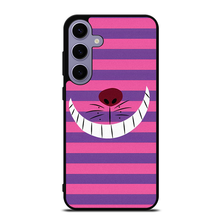 CHESHIRE CAT STRIPE Samsung Galaxy S24 Plus Case Cover