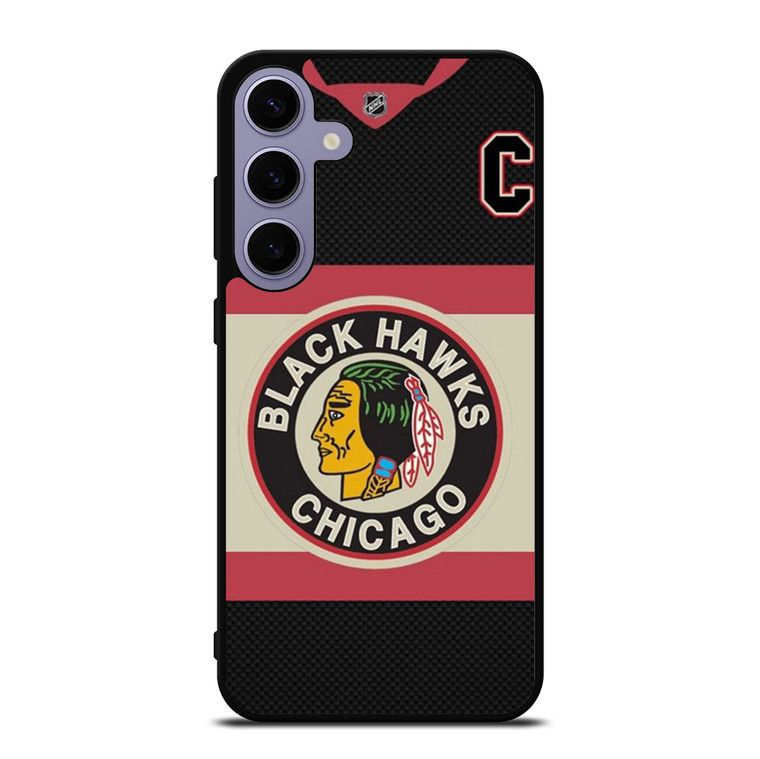 CHICAGO BLACKHAWKS JERSEY Samsung Galaxy S24 Plus Case Cover CHICAGO BLACKHAWKS JERSEY Samsung Galaxy S24 Plus Case Cover