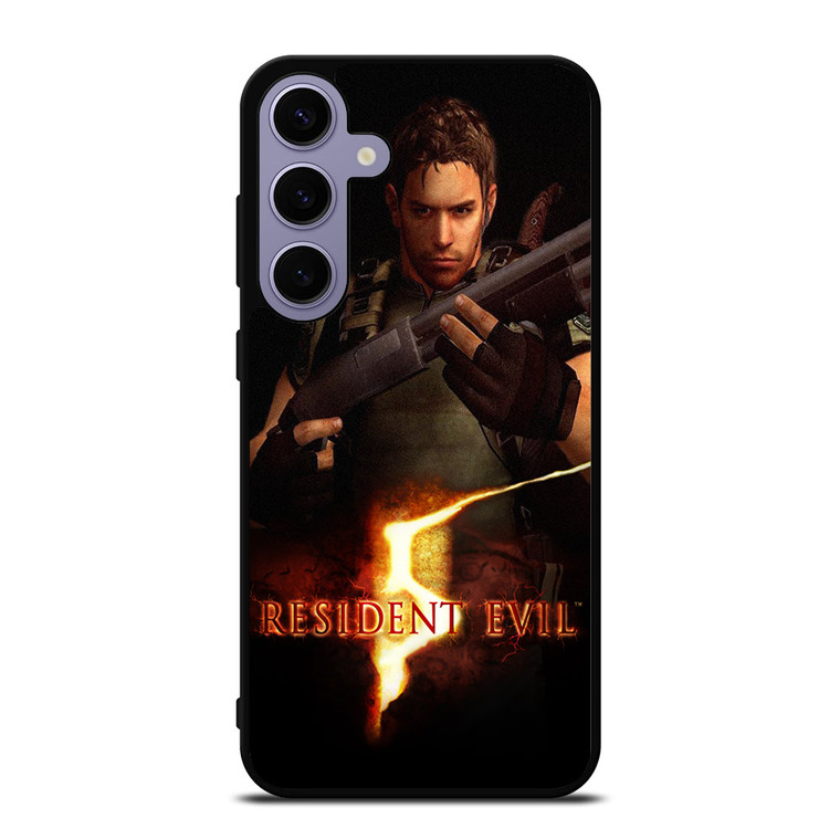 CHRIS REDFIELD RESIDENT EVIL GAMES Samsung Galaxy S24 Plus Case Cover