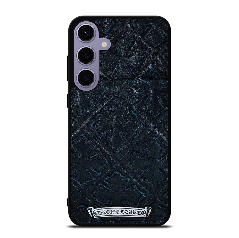 CHROME HEARTS LEATHER Samsung Galaxy S24 Plus Case Cover