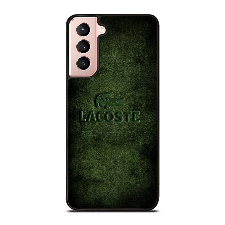 LACOSTE LEATHER Samsung Galaxy S21 Case Cover