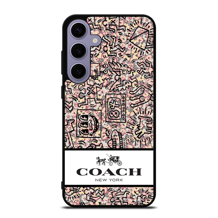 COACH NEW YORK ABSTRACK Samsung Galaxy S24 Plus Case Cover