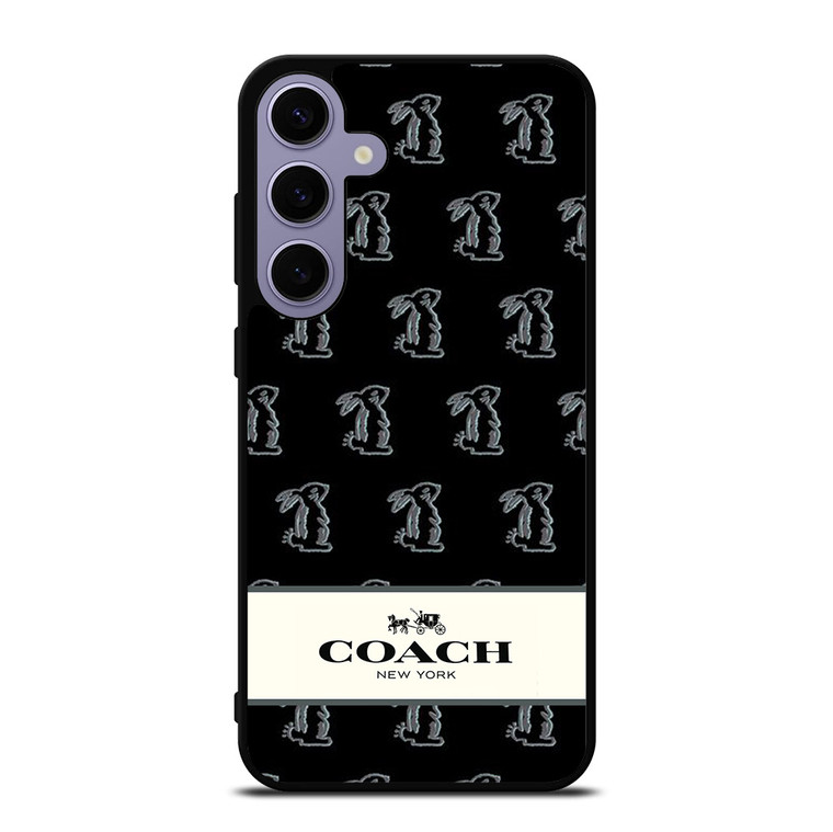 COACH NEW YORK BUNNY Samsung Galaxy S24 Plus Case Cover COACH NEW YORK BUNNY Samsung Galaxy S24 Plus Case Cover