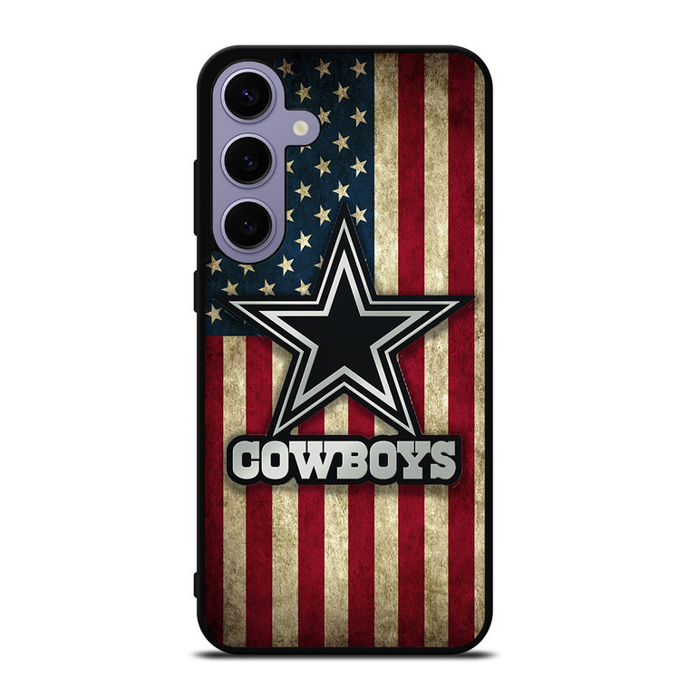 DALLAS COWBOYS AMERICAN FLAG Samsung Galaxy S24 Plus Case Cover