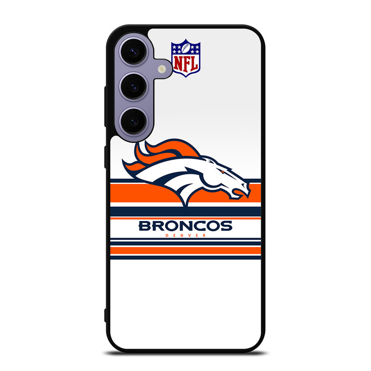 DENVER BRONCOS STRIPE LOGO Samsung Galaxy S24 Plus Case Cover