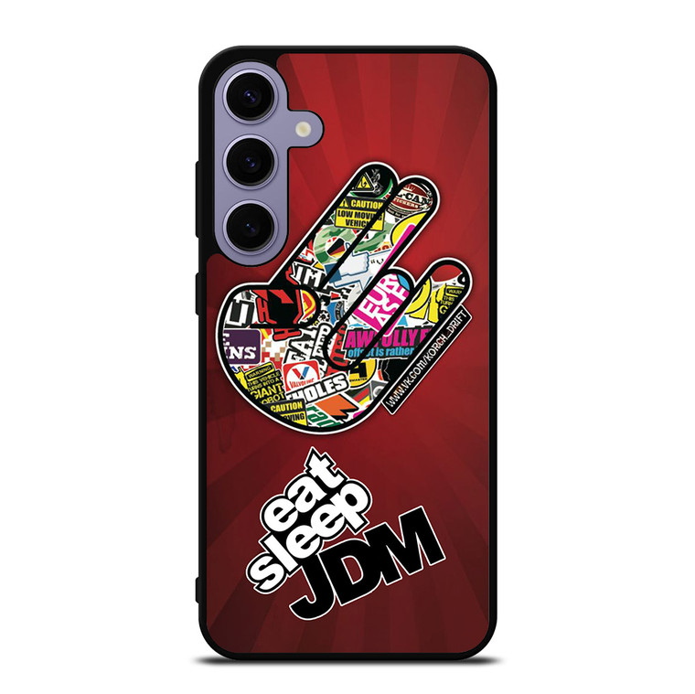 EAT SLEEP JDM LOGO Samsung Galaxy S24 Plus Case Cover