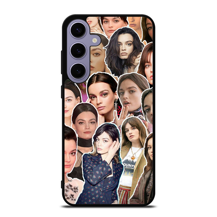 EMMA MACKEY FACE COLLAGE Samsung Galaxy S24 Plus Case Cover