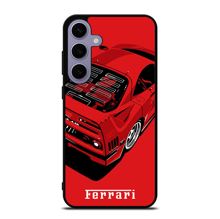 FERRARI F40 ILLUSTRATION Samsung Galaxy S24 Plus Case Cover