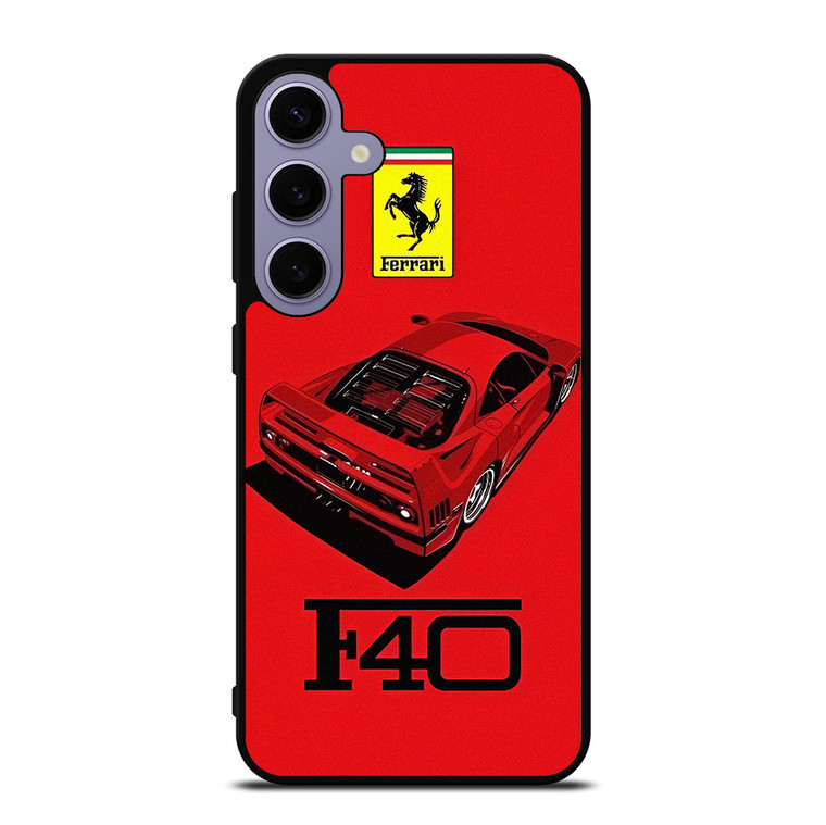 FERRARI F40 SUPERCAR LOGO Samsung Galaxy S24 Plus Case Cover