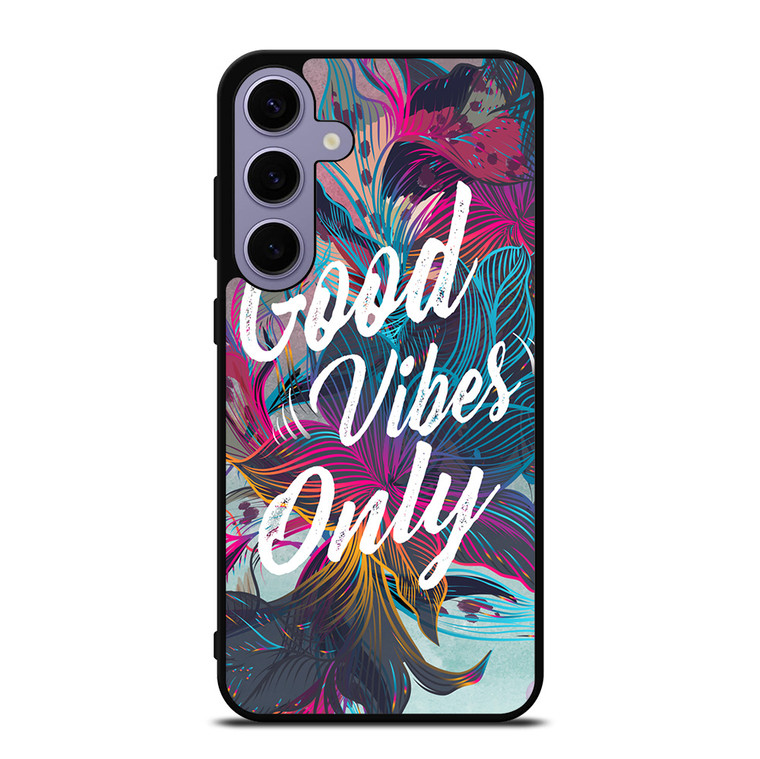 GOOD VIBES ONLY VINTAGE Samsung Galaxy S24 Plus Case Cover