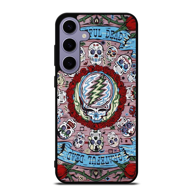 GRATEFUL DEAD SKULL LOGO Samsung Galaxy S24 Plus Case Cover